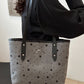 Bow Trim Polyester Tote Bag