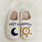 Melody Printed Plush Slide Slippers