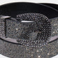 Fame Rhinestone Embellished Belt