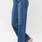 Judy Blue Full Size Double Button Wide Leg Jeans