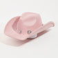 Fame Rhinestone Pave Heart Cowboy Hat