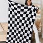 Cuddley Checkered Decorative Throw Blanket