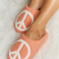 Melody Printed Plush Slide Slippers