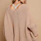 POL Open Front Sweater Cardigan with Pockets