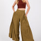 SAGE + FIG High Rise Corduroy Wide Leg Pants