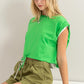 HYFVE Drawstring Hem Crop Top