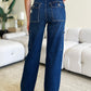 Judy Blue Full Size High Waist Straight Cargo Jeans