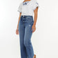 Kancan Full Size High Rise Slim Wide Leg Jeans