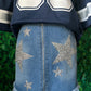 Denim Star Patch Skirt - bluehighlandbtq