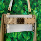 LV Clear Fringe Stadium Crossbody - Cream & Gold Leopard - bluehighlandbtq